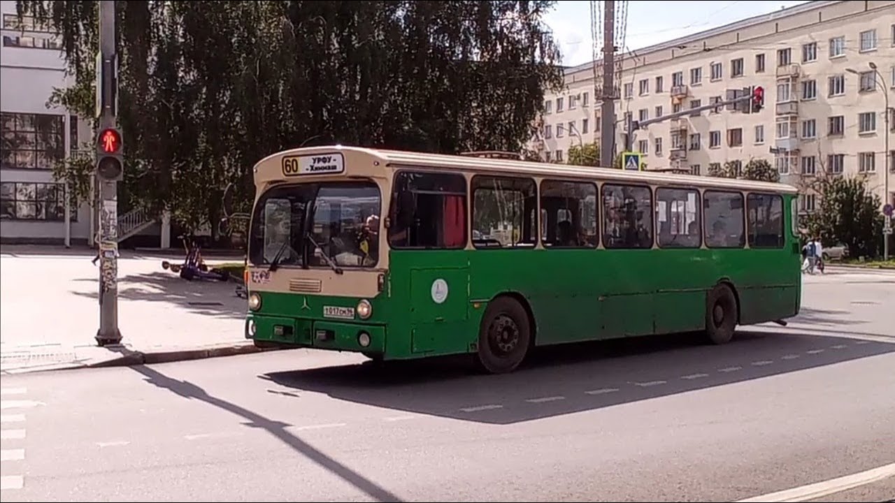 Один из последних в России! Автобус Mercedes-Benz O305 Т 017 СМ 96 в Екатеринбурге
