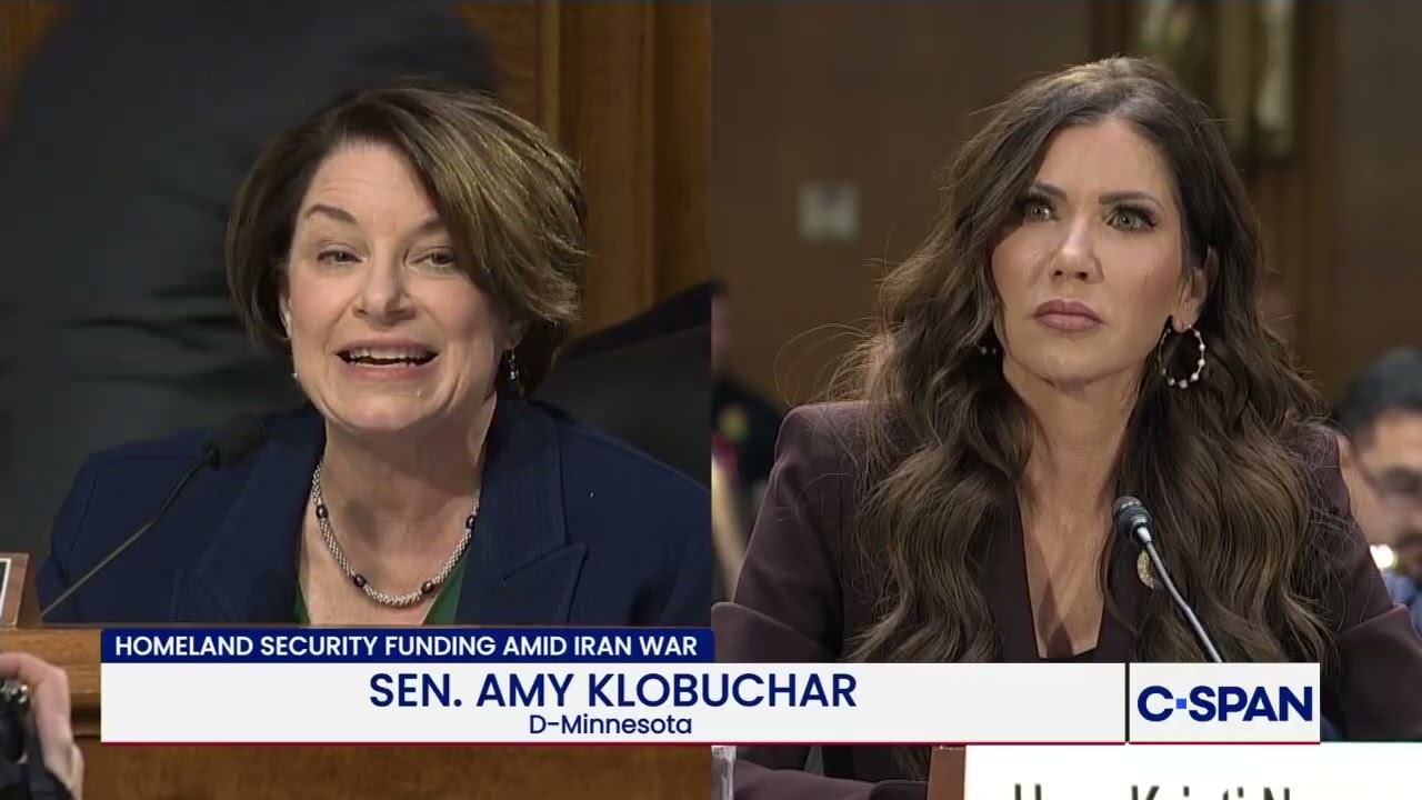 Sen. Amy Klobuchar (D-MN) Grill DHS Secretary Kristi Noem About Renée Good & Alex Pretti Shootings