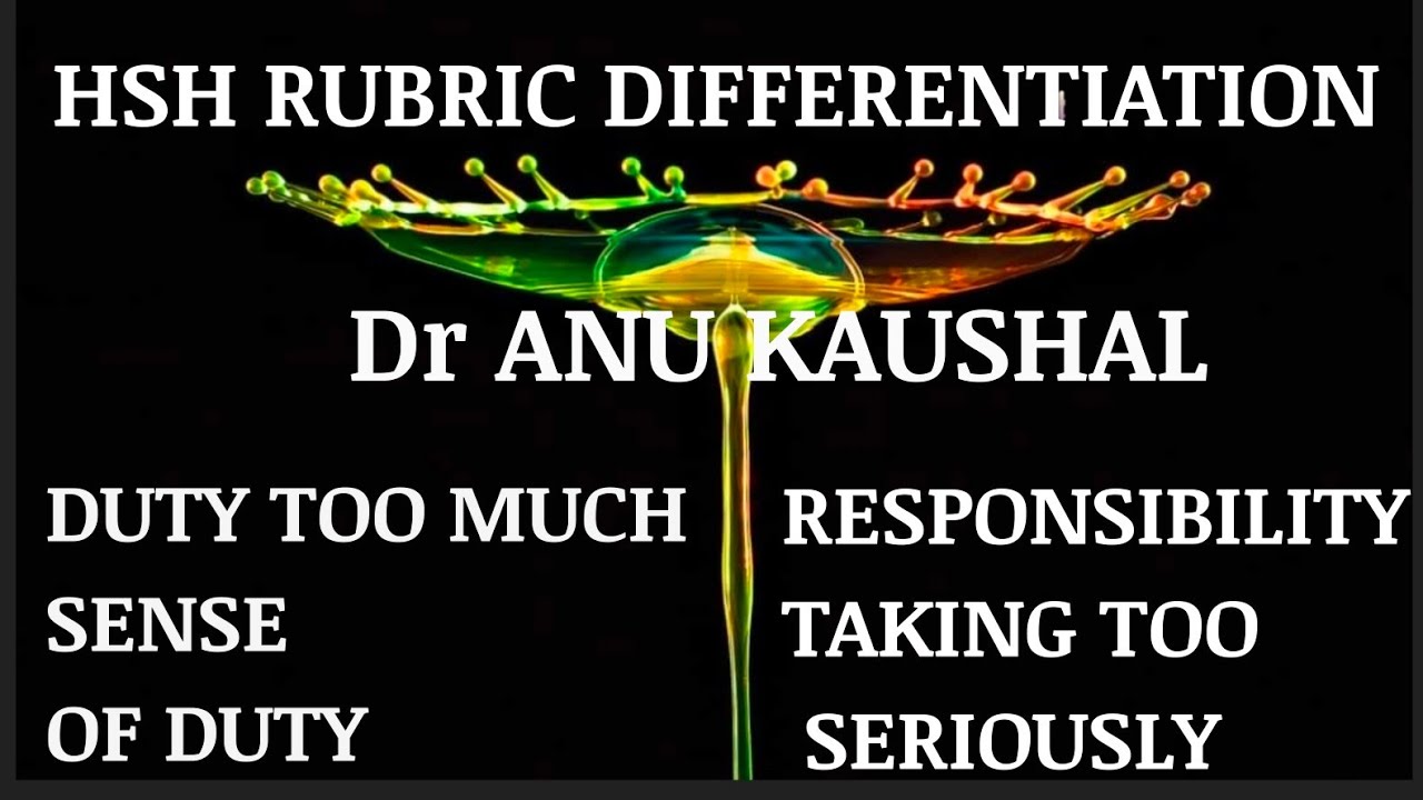 RUB DIFFERENTIATION #21 - Dr ANU KAUSHAL @hsh_homeopathy