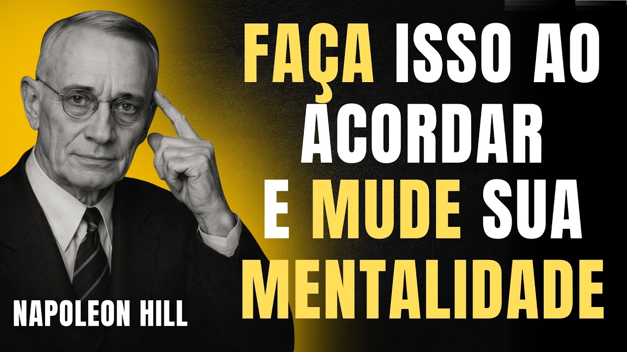 Faça isso AO ACORDAR e veja como GALÁTAS 6:7 muda sua MENTALIDADE para ABUNDÂNCIA | Napoleon Hill