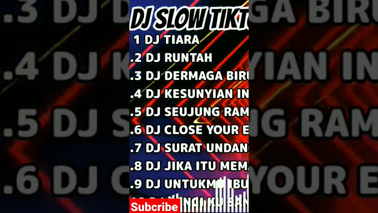 KUMPULAN LAGU TIKTOK VIRAL TERBARU
