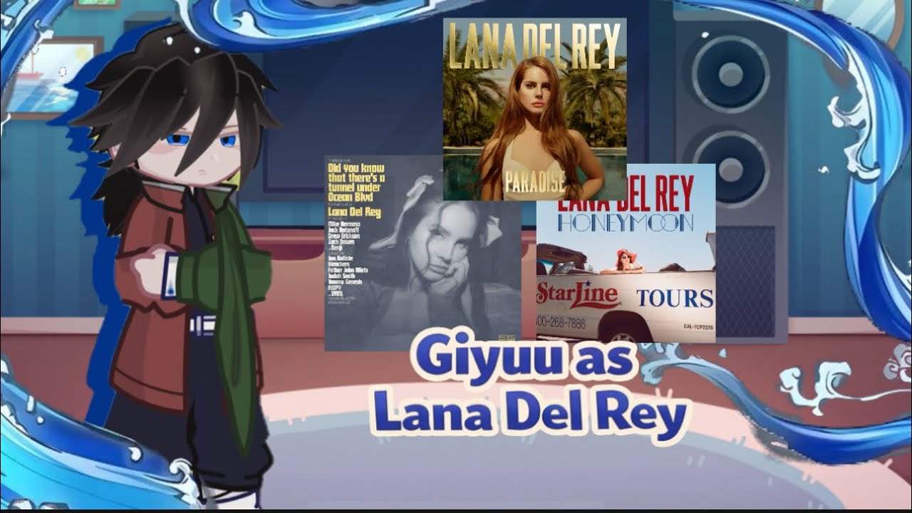 Hashiras react to Giyuu as Lana Del Rey || 1/? || 2X SPEED || Sanegiyuu 🌊🌪️ || Obamitsu 🍡🐍