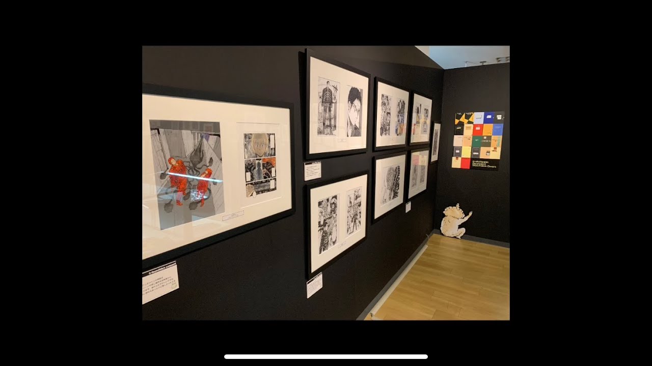 「ドロヘドロ原画展～林田球の世界～」カラー原稿 モノクロ原画 描きおろしイラスト スケッチブック フィギュア グッズ Dorohedoro Original painting exhibition