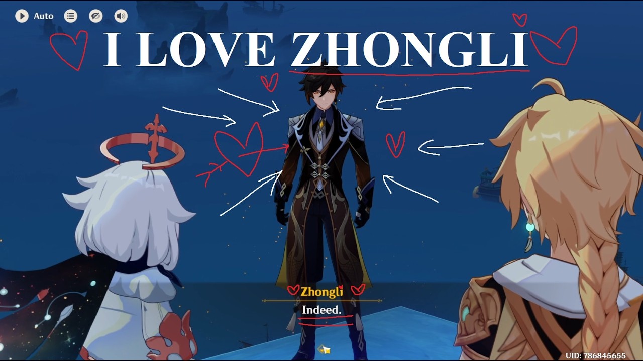 Meeting Zibai (well a part of her apparently?)! Also Zhongli glazing!!│Ep. 8 pt. 3