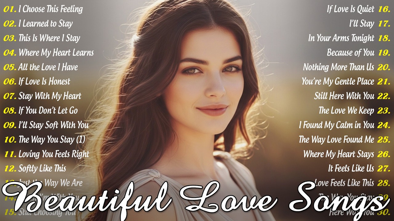 Dreamy Love Songs 🌙 | Beautiful Romantic Ballads & Easy-Listening Playlist 2026