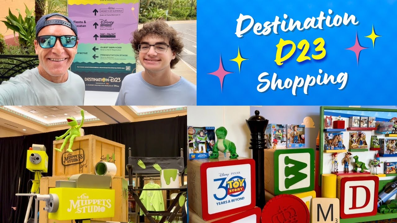 Destination D23 Shopping Spree | All The Merchandise #d23 #disneyworld #disneyshopping 
