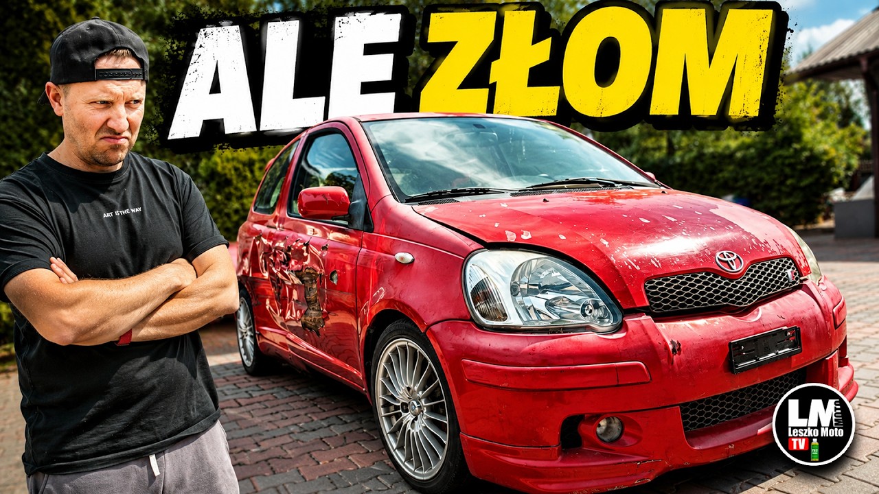 UNIKATOWY ZŁOM !! ODBUDOWUJEMY TOYOTE YARIS TS TURBO 150KM !!