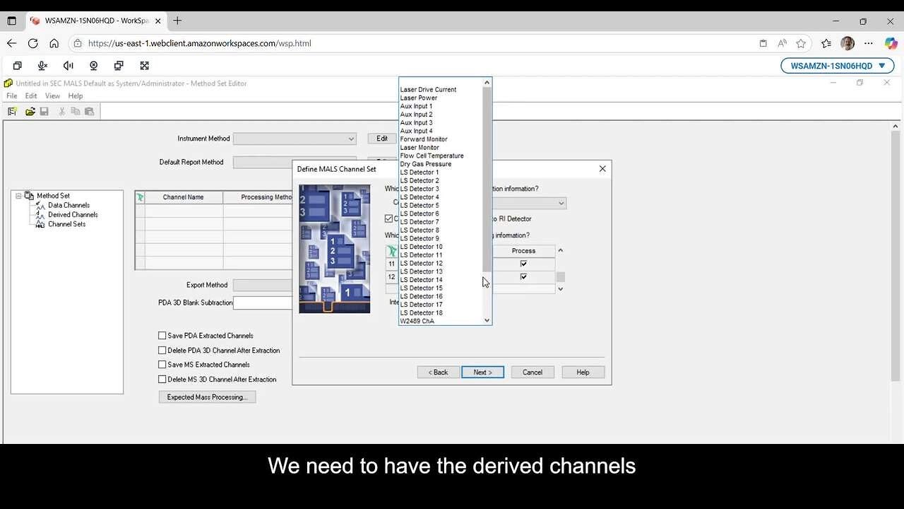 Creating a Method Set for SEC-MALS Analysis in Empower Software