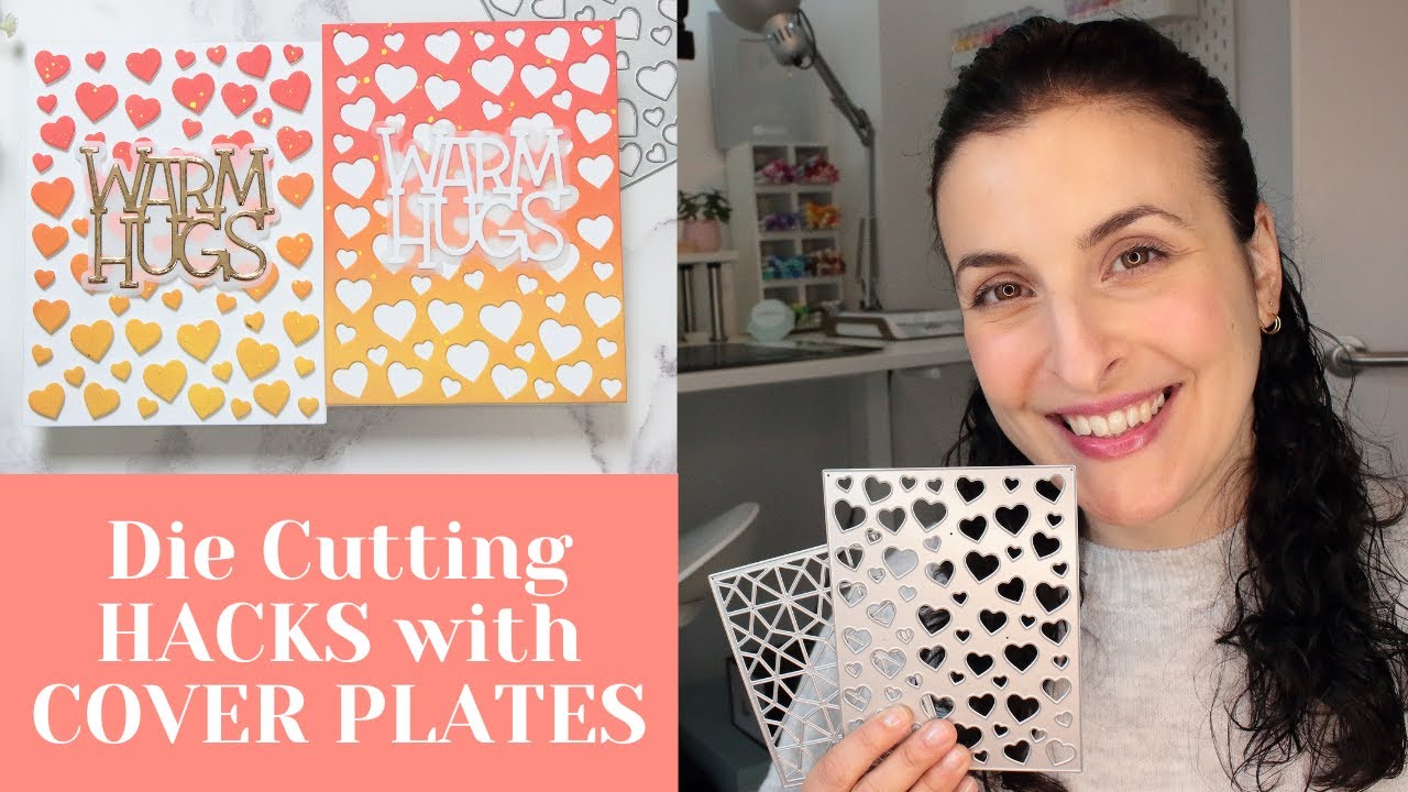 DIE CUTTING HACKS to make Multiple Cards Quickly / Make two handmade cards out of one