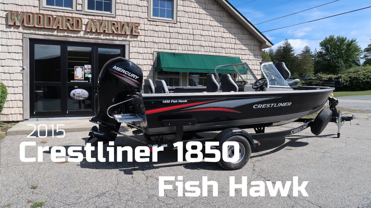2015 Crestliner 1850 Fish Hawk @ Woodard Marine