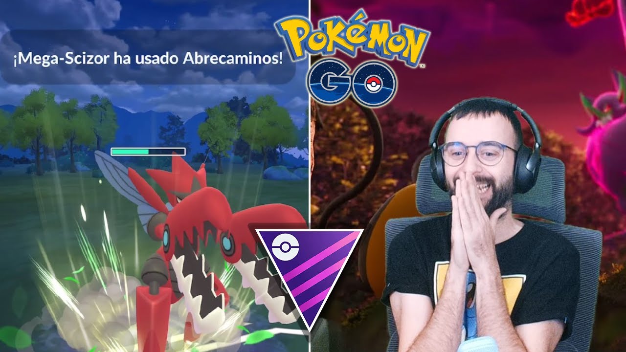 ME MARCO UN DAVIDPETIT EN LIGA MASTER CON MEGA SCIZOR! #pokemongo #pokemongopvp