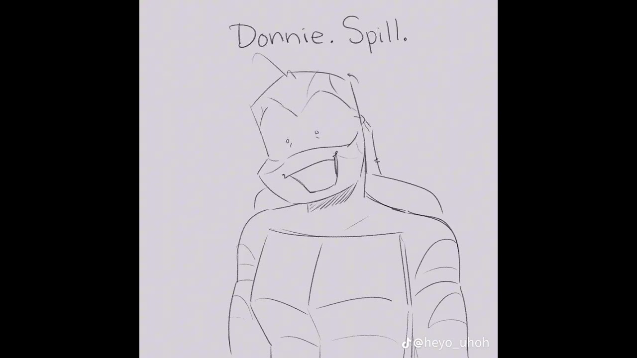 Donnie needs to tell Leo the truth about something was wrong with him #rottmnt @SarahSplits20 ￼