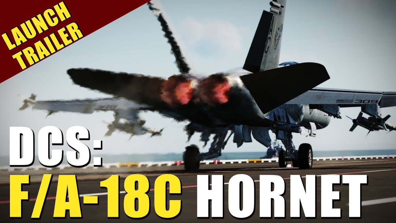 DCS F/A-18C | Launch Trailer