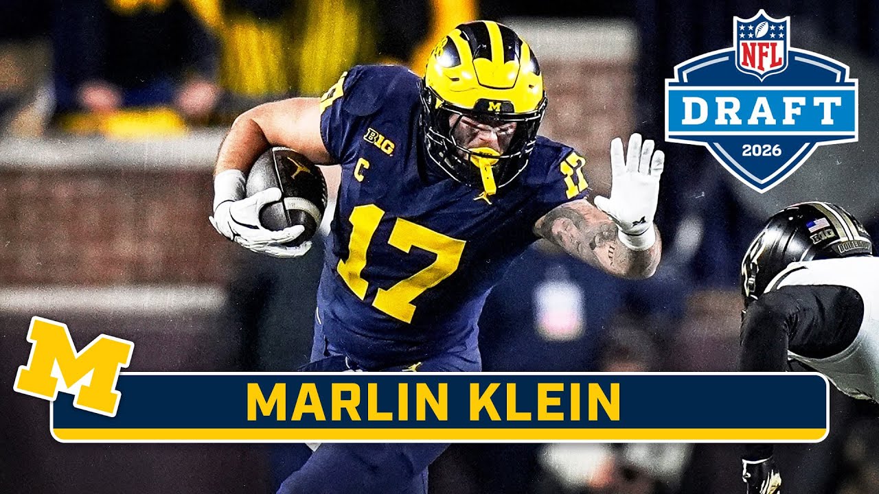 2026 NFL DRAFT HIGHLIGHTS: TE Marlin Klein | Michigan Football