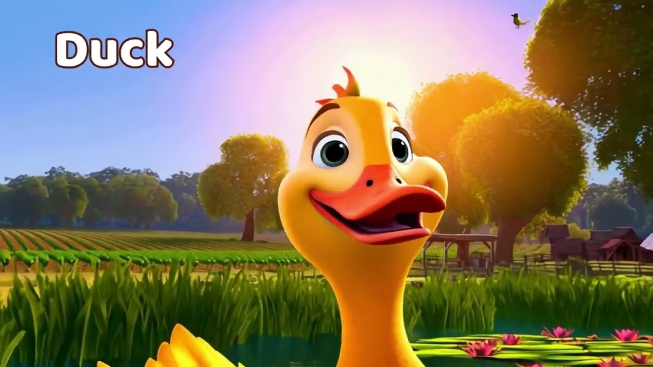 Farmer Charlie's farm animals.