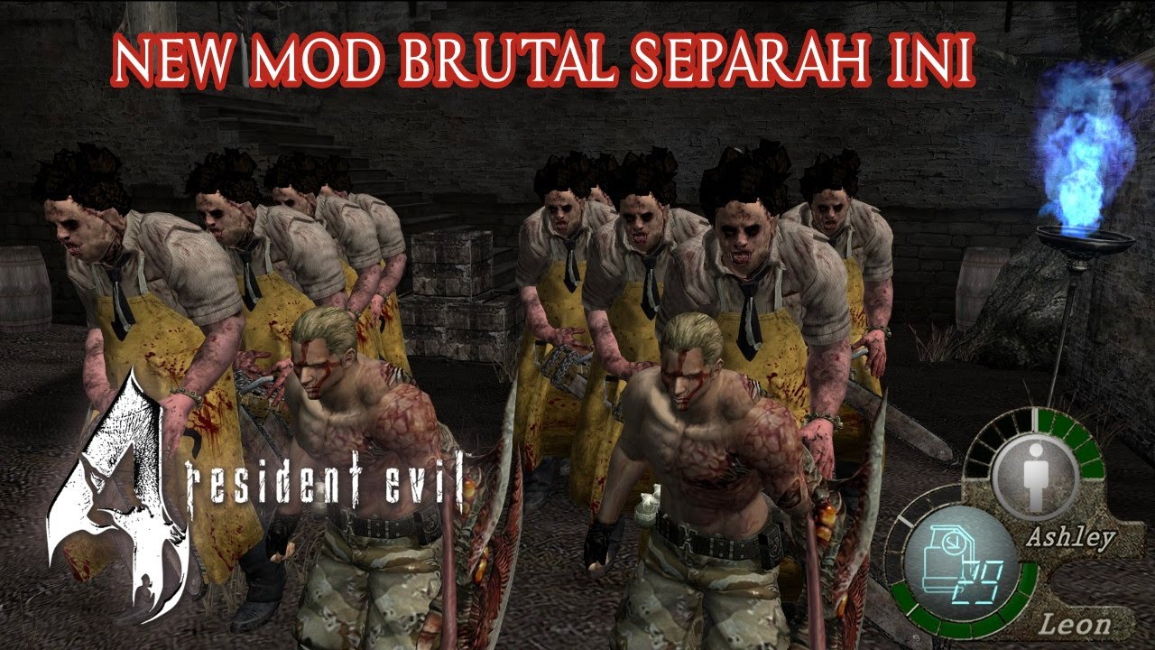 Resident Evil 4 UHD : Mod B Kokonut Revenge New Game Pro #12