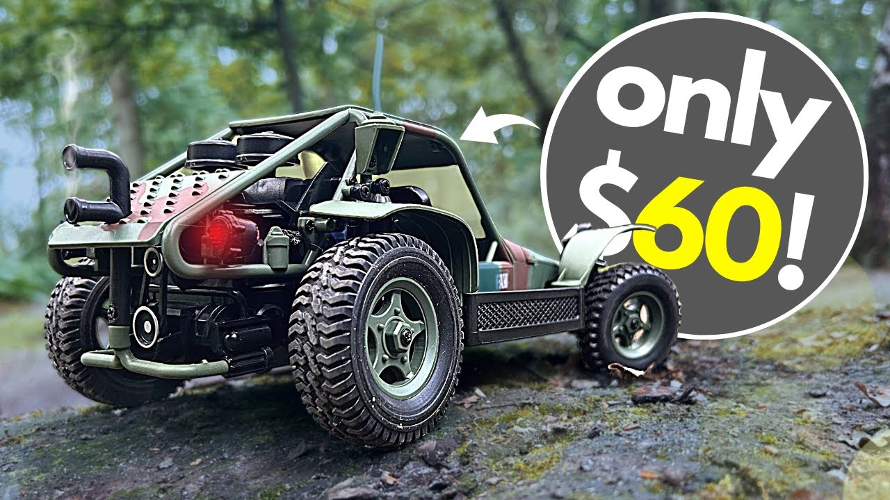 New RC Fast Attack Vehicle is INCREDIBLY FUN & Affordable! - WPL WP14