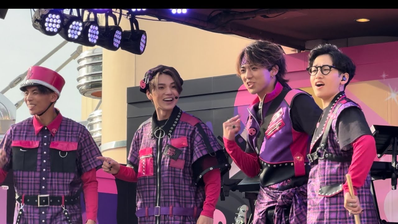 みんなで「その通り」〈USJクロミライブ〉結心くん、大志くん🥁航史くん🎸うのくん🎹