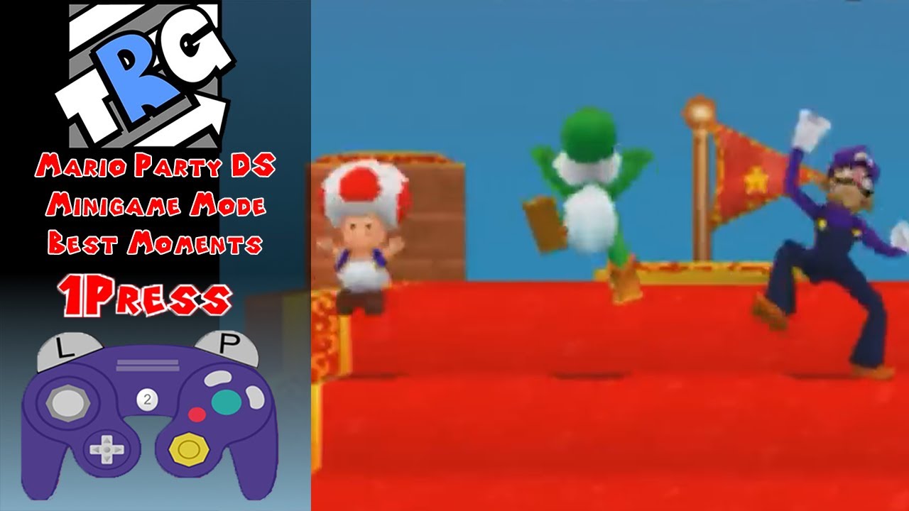 TheRunawayGuys - Mario Party DS - Minigame Mode Best Moments