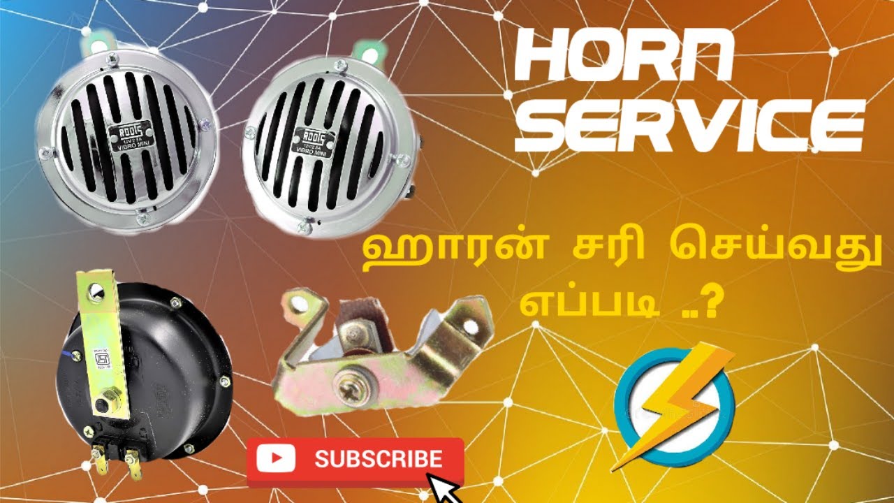 ROOTS VIBROSONIC HORN SERVICE, ஹாரன் சர்வீஸ்#Horn Point Set#Thirupathi Auto Electricals