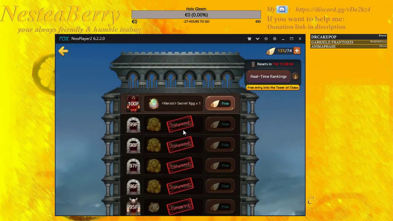 No more excuses - TOC100 - 3 Star only | Monster Super League