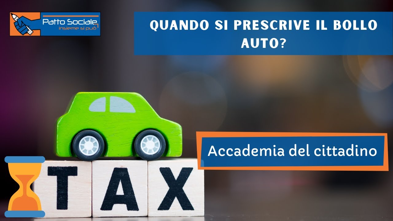 Quando si prescrive il bollo auto?