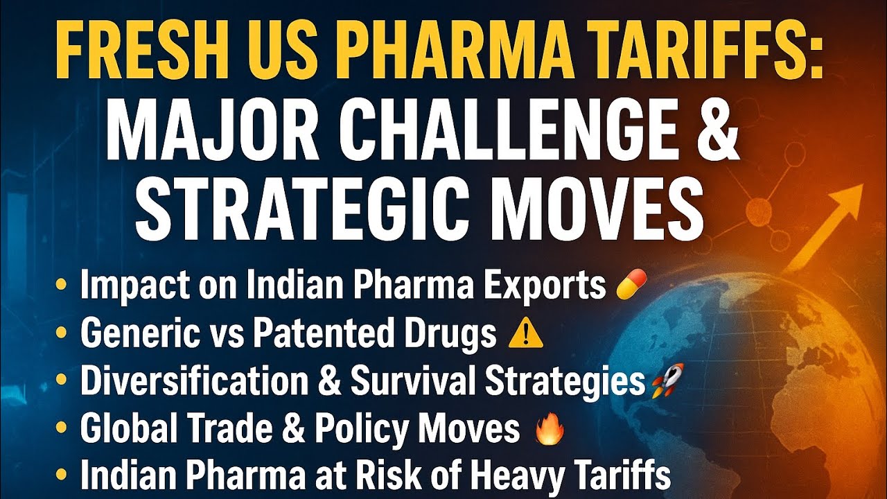 Generics Safe&hellip; For Now? Trump&rsquo;s Tariff War & Indian Pharma&rsquo;s Next Big Challenge