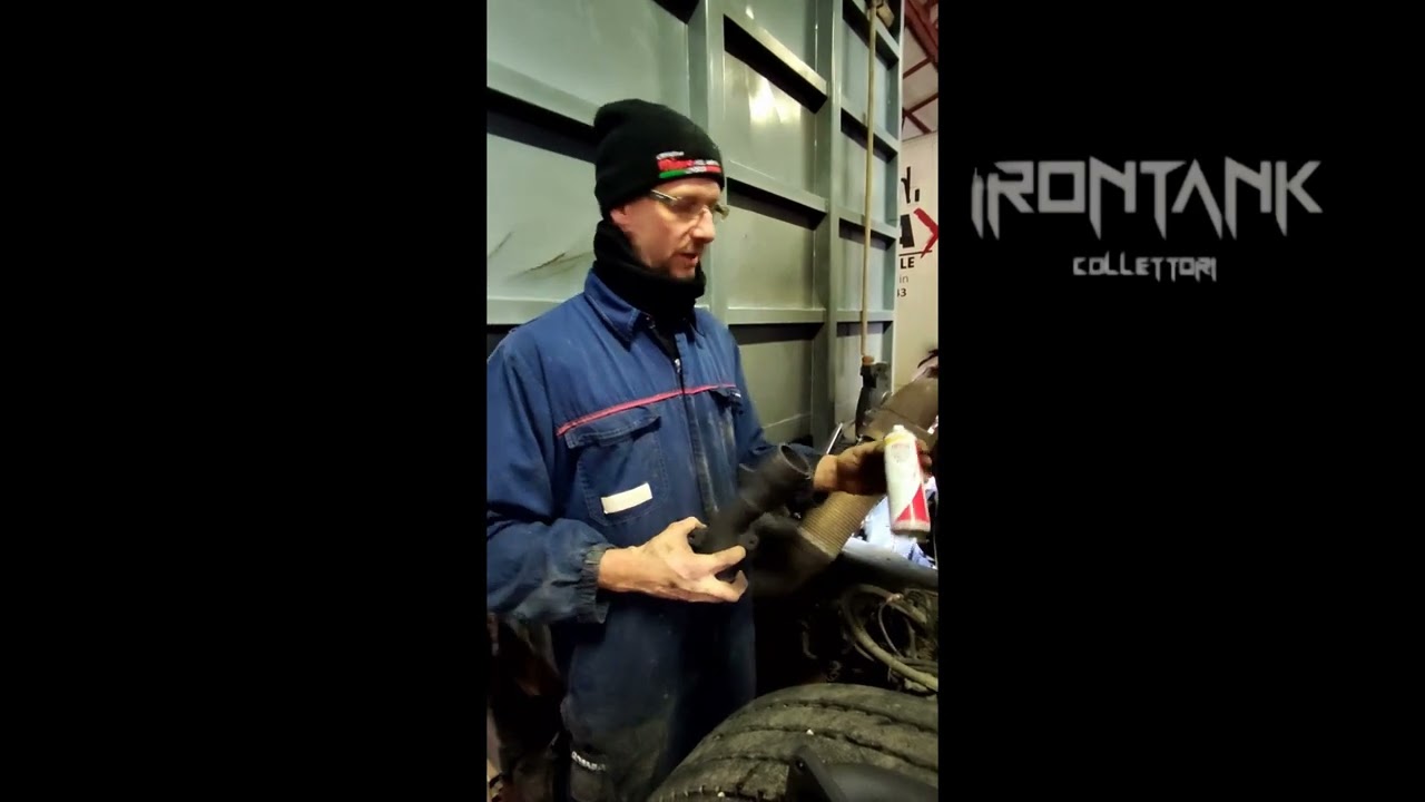 Montaggio dei collettori Irontank per Scania V8