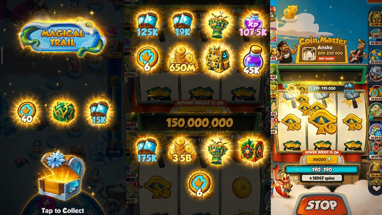 Coin Master New Event Magic Trails ✨ | #2 completing all Events 🤩💰 #coinmaster