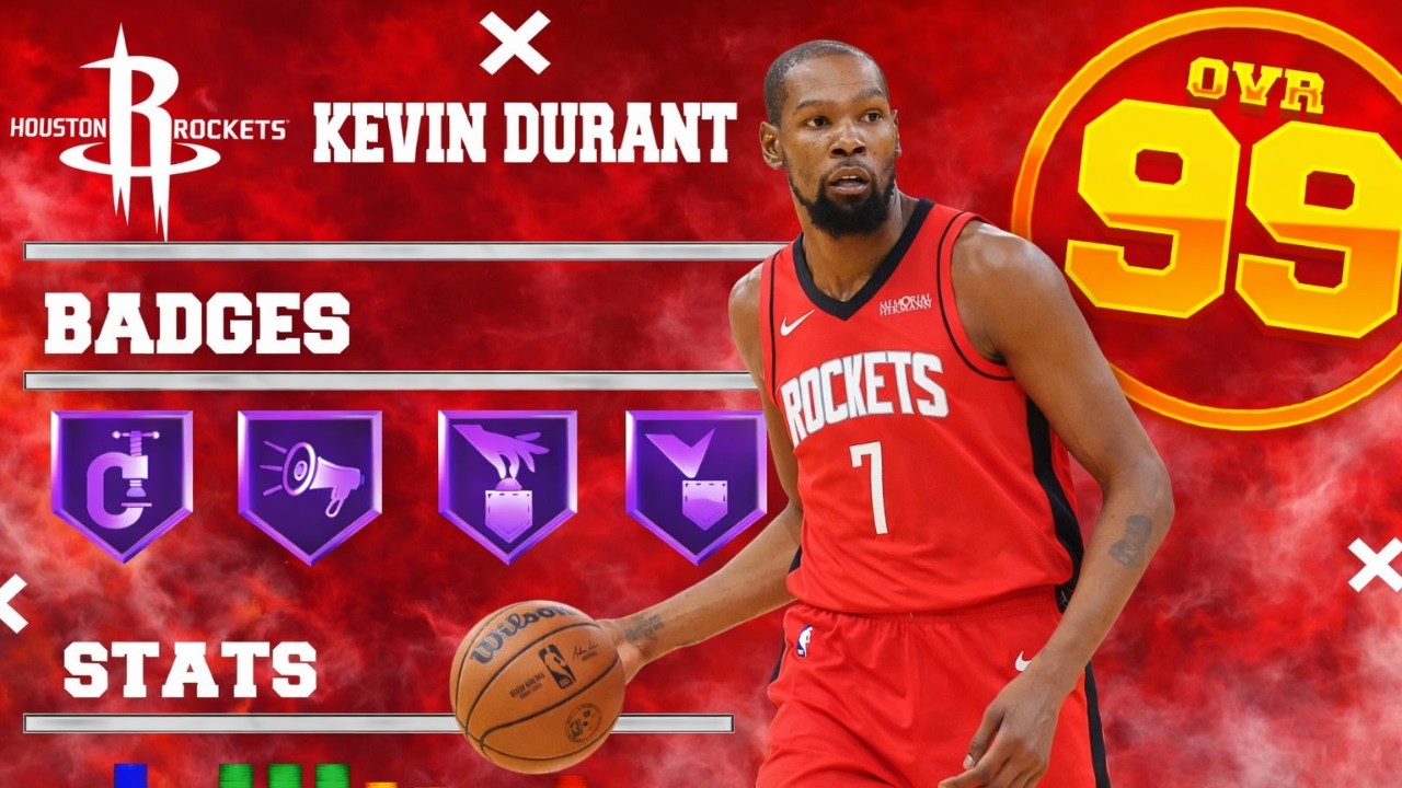 Я создал ТОЧНО такой же билд, как у Кевина Дюранта, в NBA 2K26!