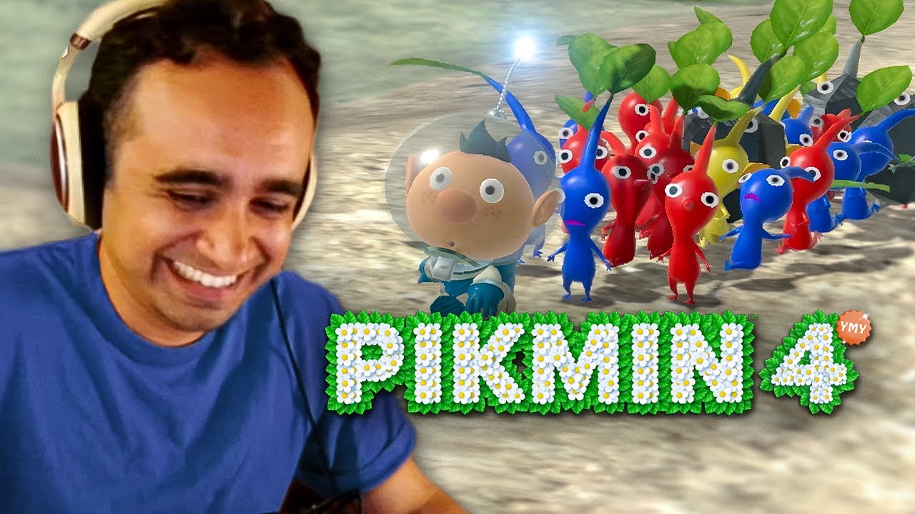 Squeex plays Pikmin 4 (aka Starcraft for Babies)