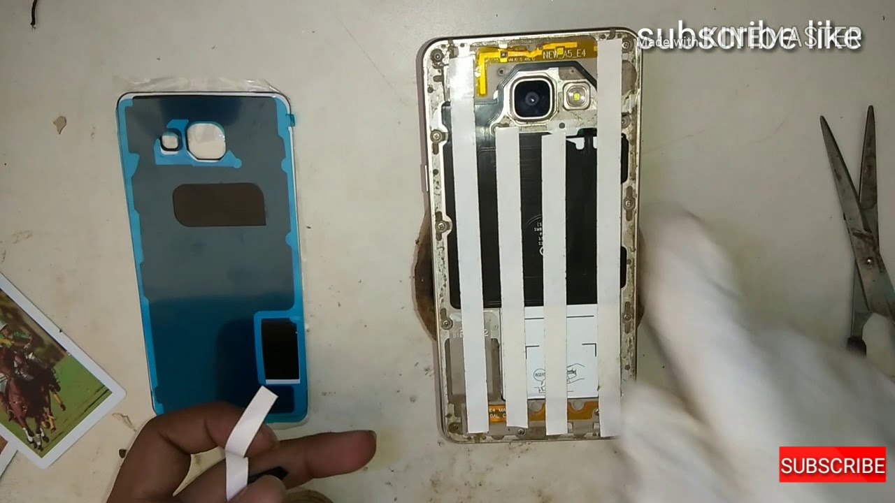 Samsung A5 2016 back glass replacement