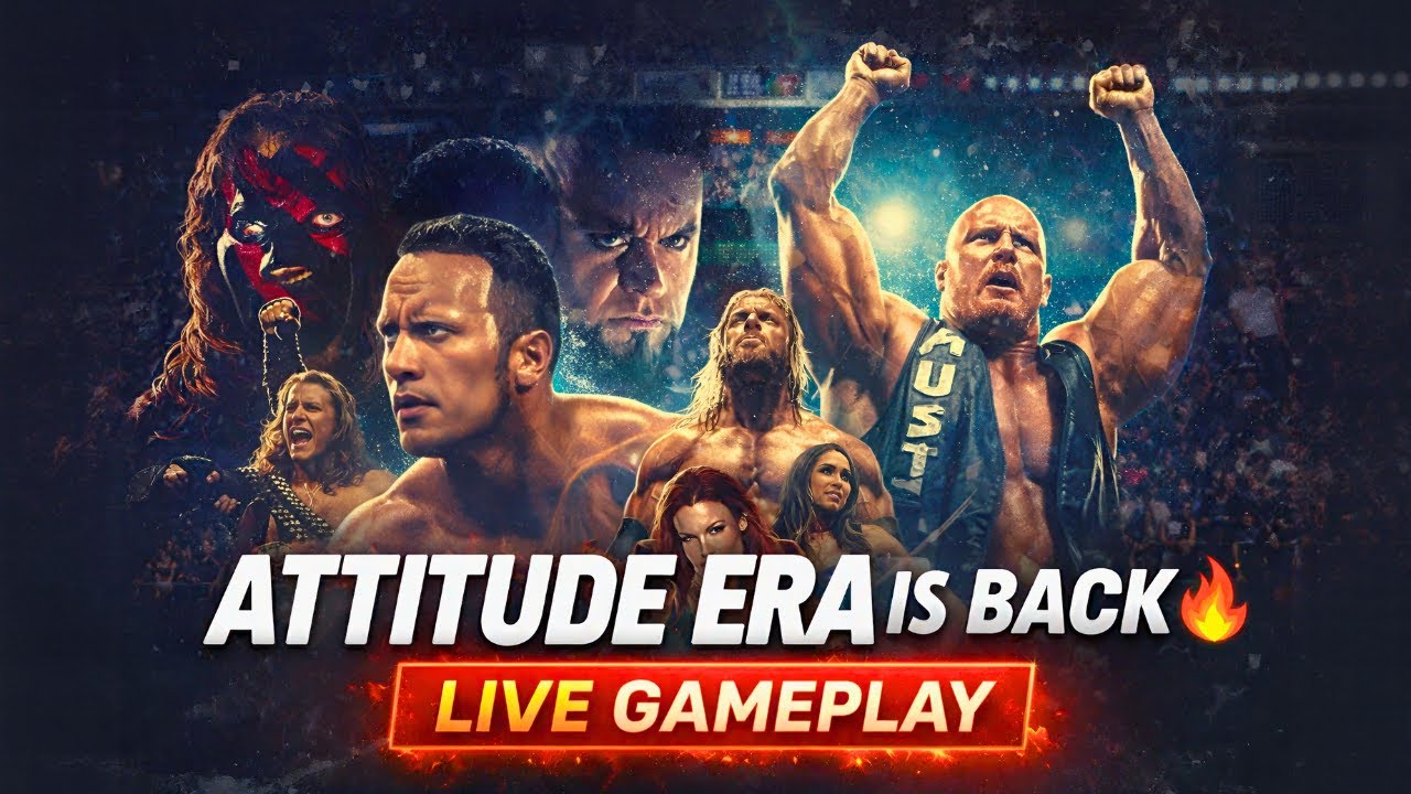 ATTITUDE ERA TAKEOVER – PART 3 🔥 | WWE 2K26 LIVE ACTION