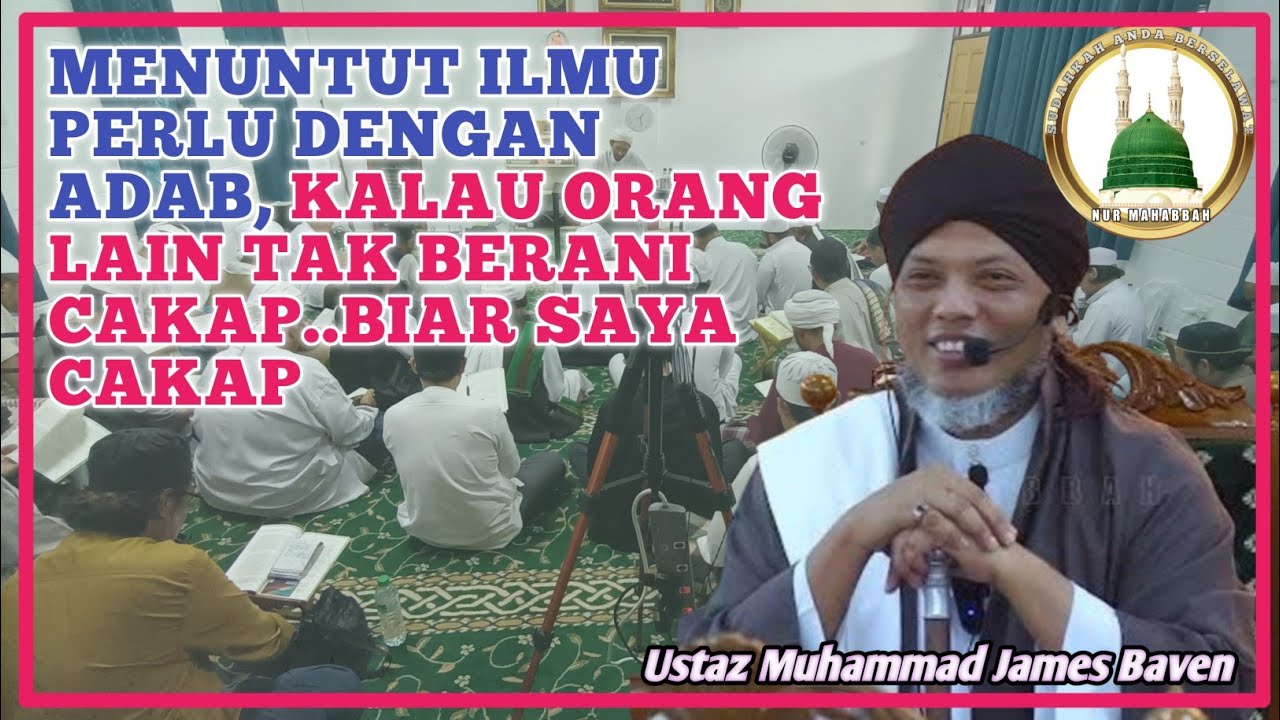 Solat mikraj orang beriman | Ustaz Muhammad James Baven