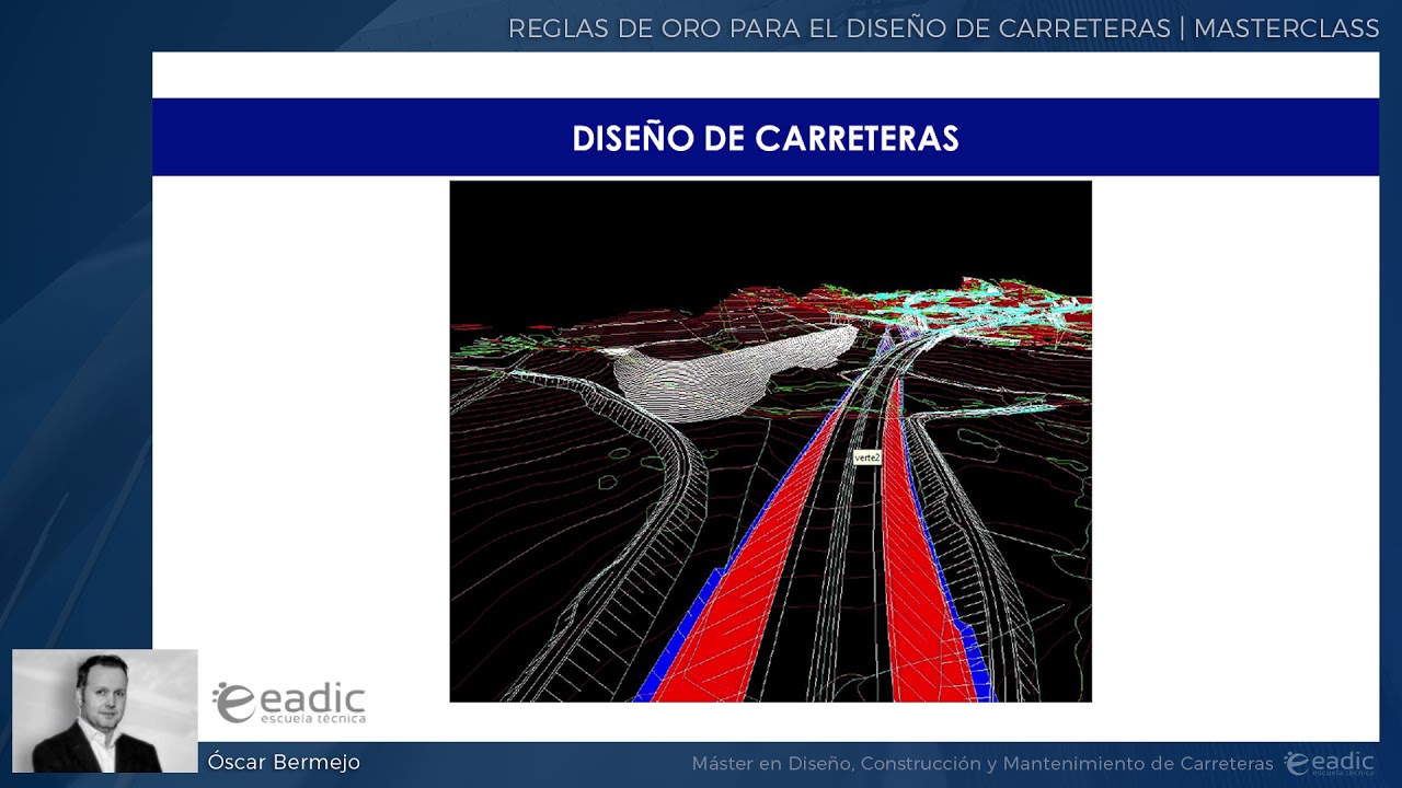 Reglas de oro para el diseño de carreteras | Masterclass