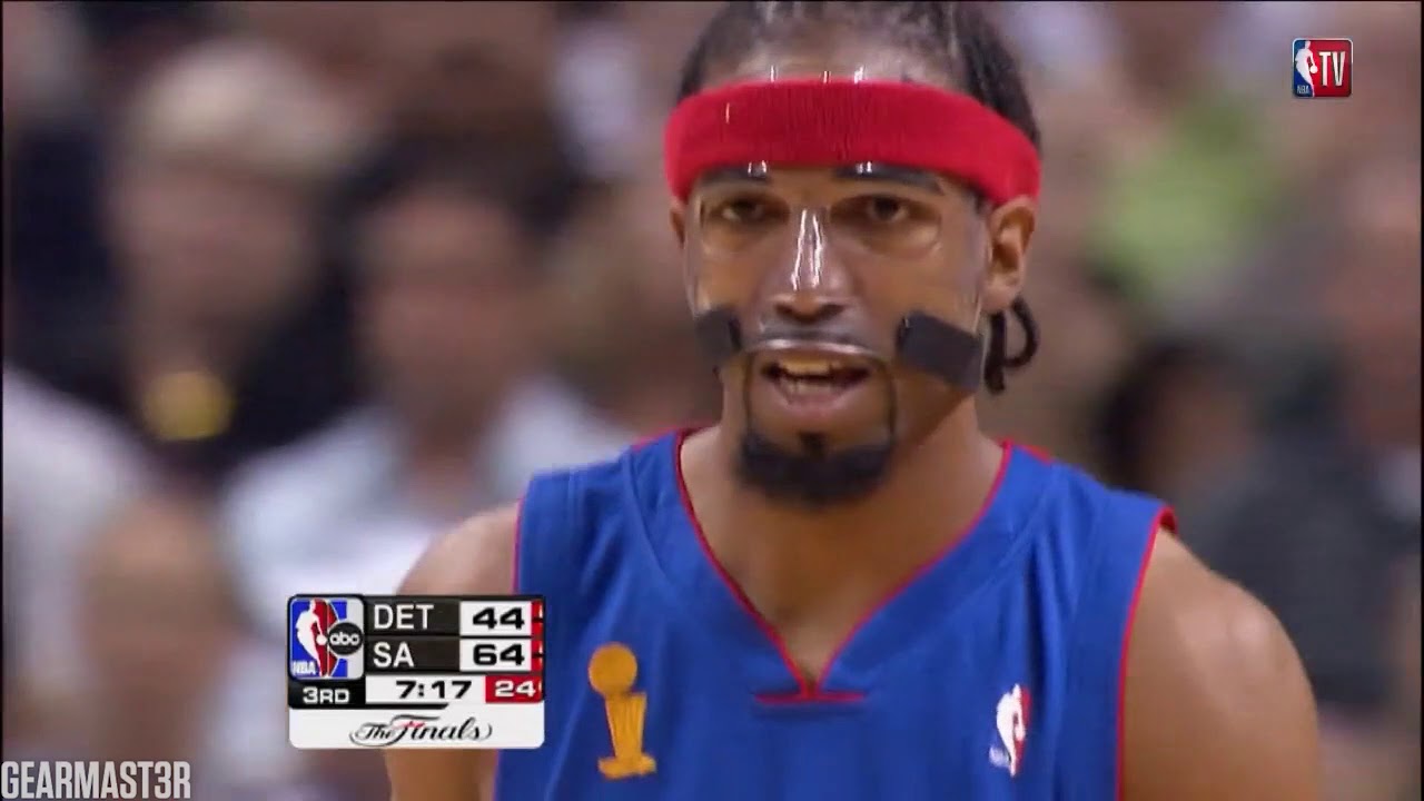 2005 NBA Finals - Detroit vs San Antonio - Game 2 Best Plays (720p HD English)