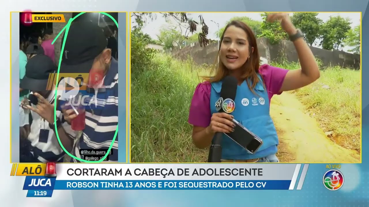 Cabeça cortada: Executado aos 13 anos | Alô Juca | Tv Aratu