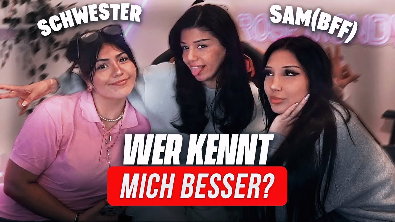 🤣WER KENNT MICH BESSER?! MEINE SCHWESTER ODER ELQUARIA😱😳