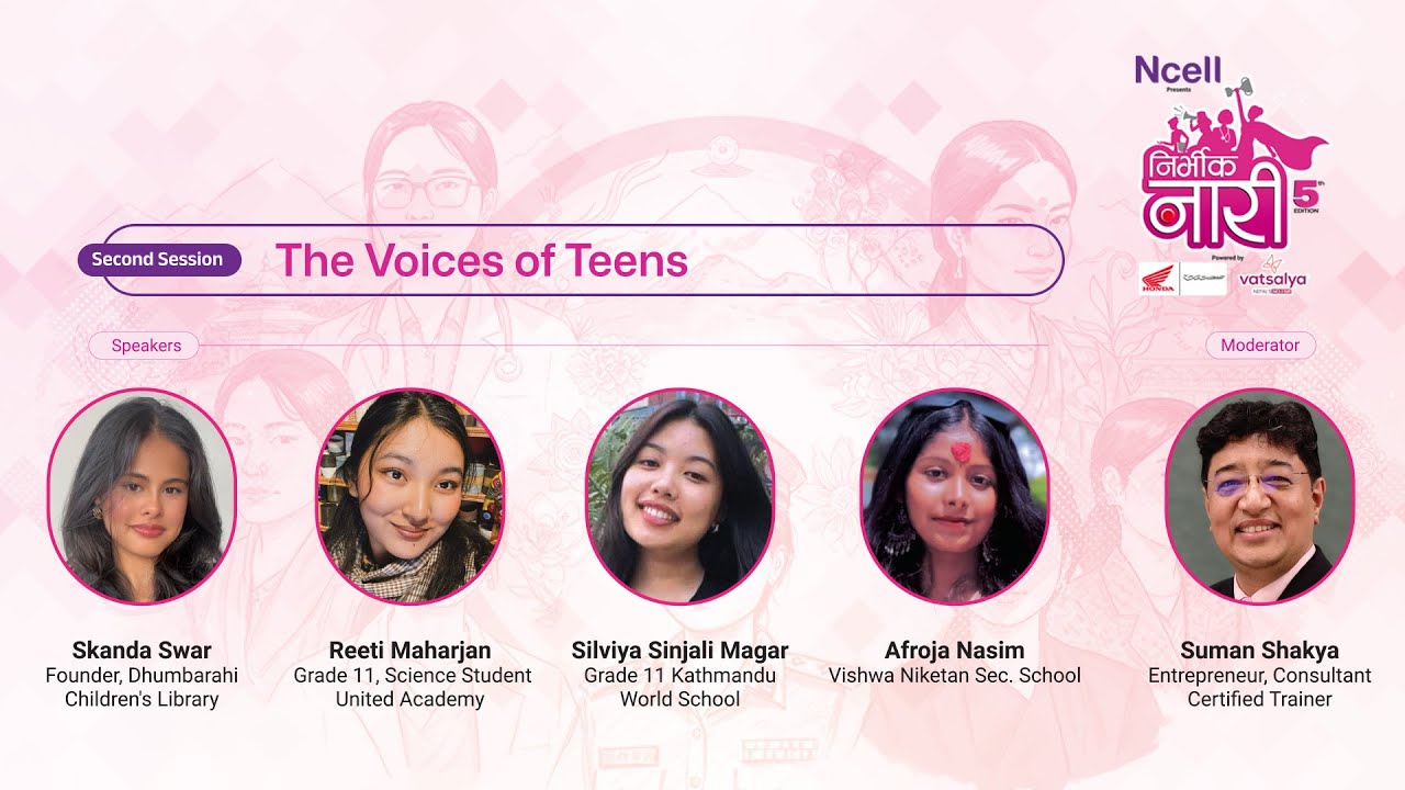 The Voices of Teens | Second Session | Nirvik Nari 2025 LIVE