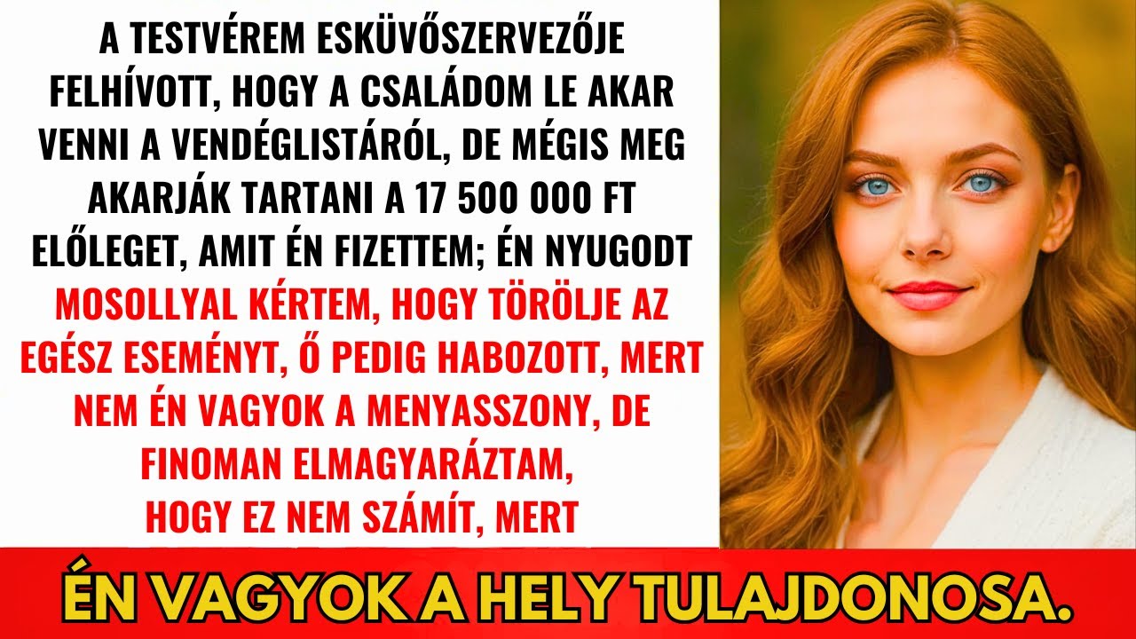 Öcsém Esküvőszervezője Hívott: 