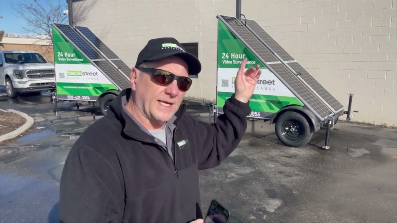 best solar surveillance camera | Overview of 4K High Performance Solar Surveillance Trailers