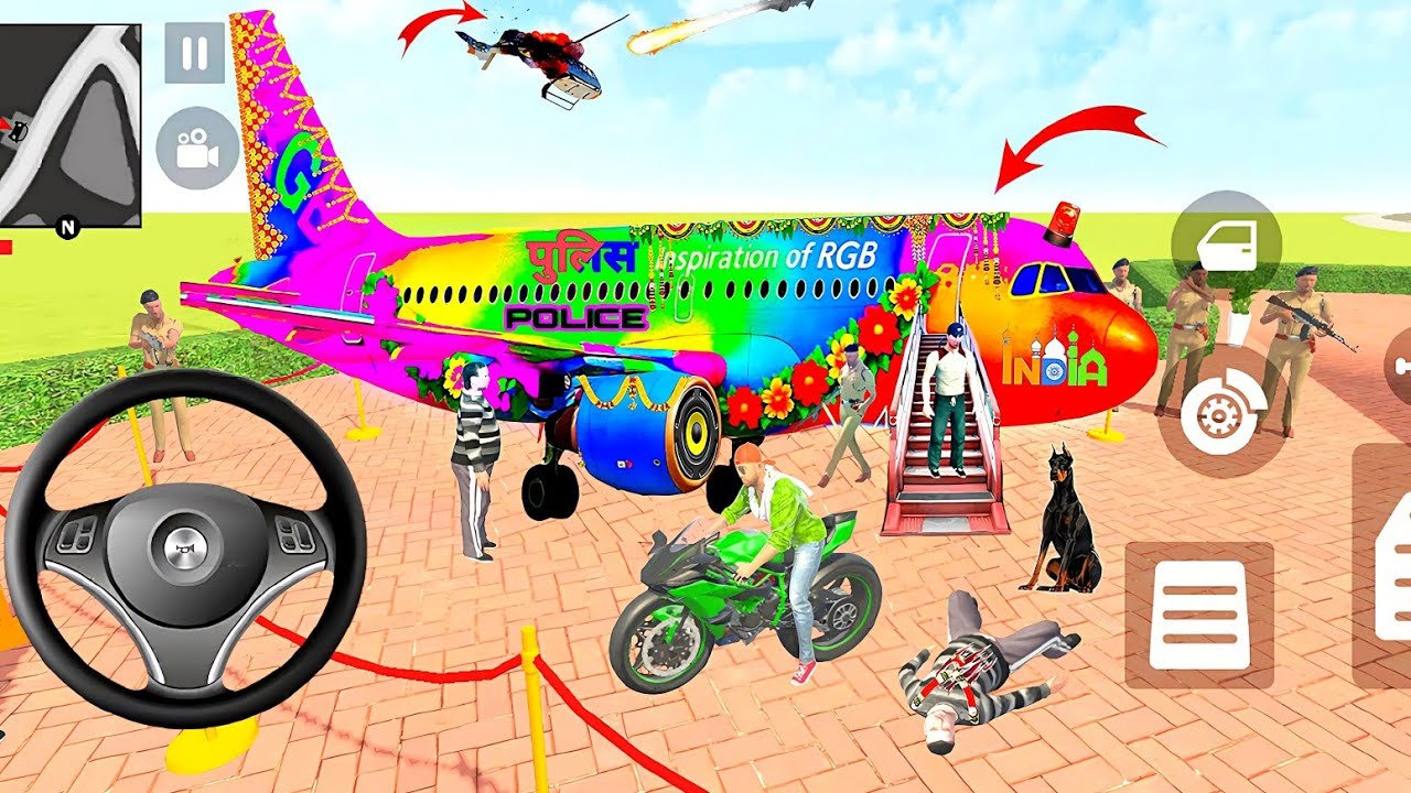 🤩 Purchase Modified RGB Aeroplane ✈️💥 Indian Theft Auto 💥🥳 Indian Bikes Driving 3d Game💥🤯 New Update