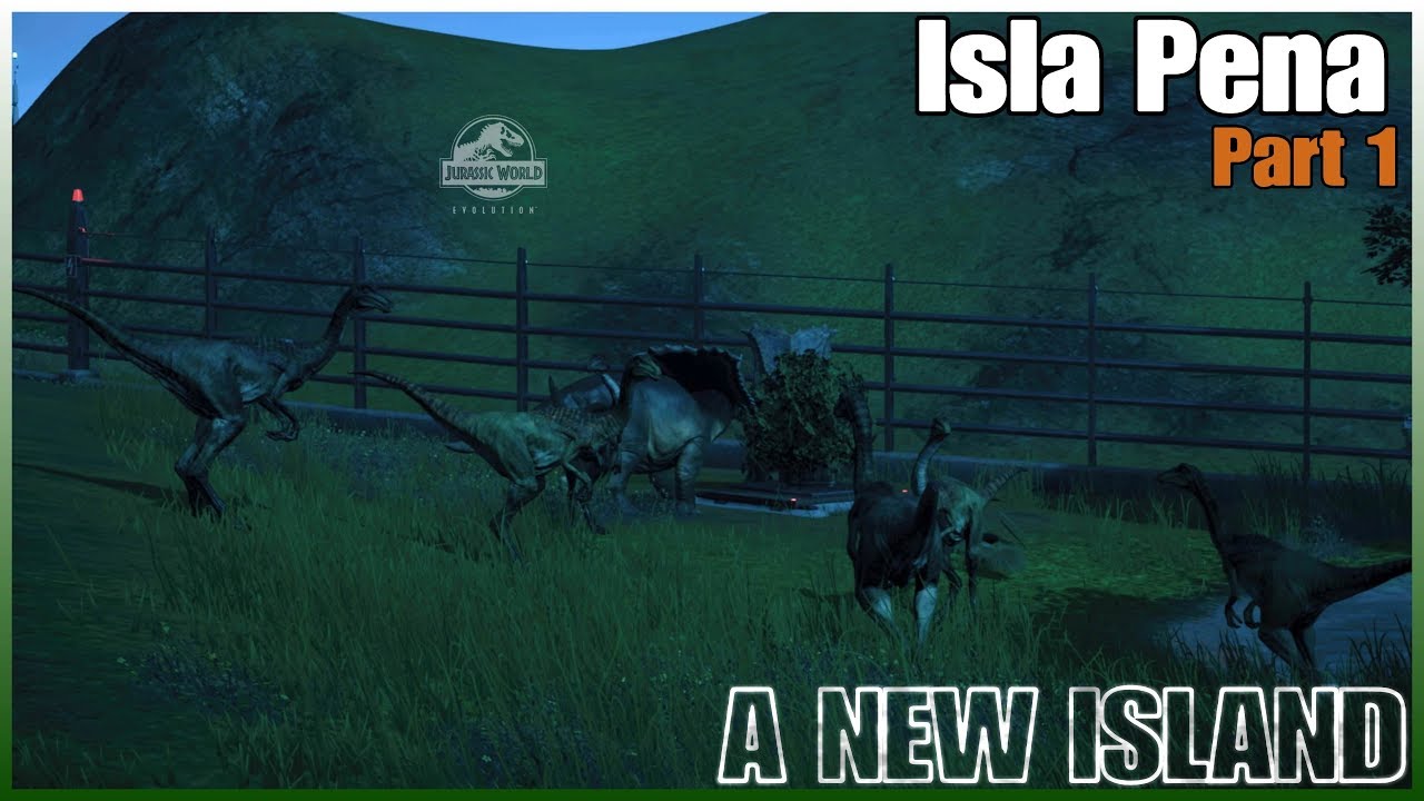 Jurassic World Evolution Isla Pena