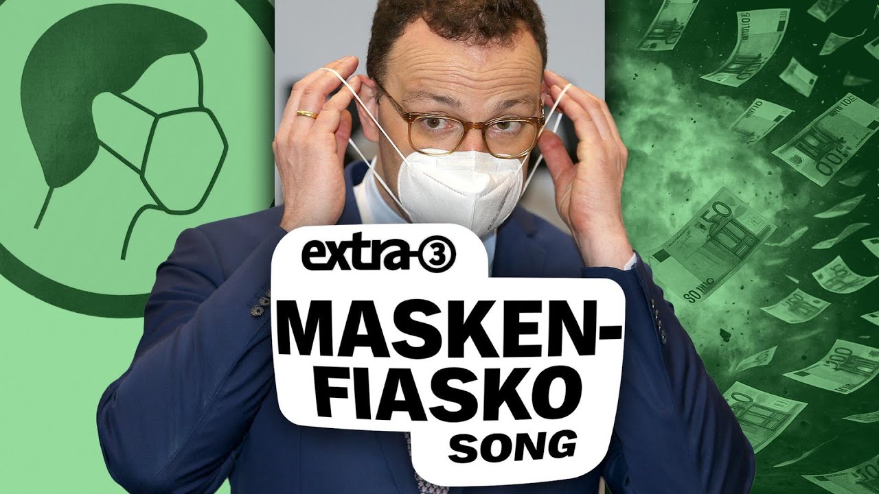 Song für Jens Spahn: Milliarden in Masken versenkt (Reupload) | extra 3