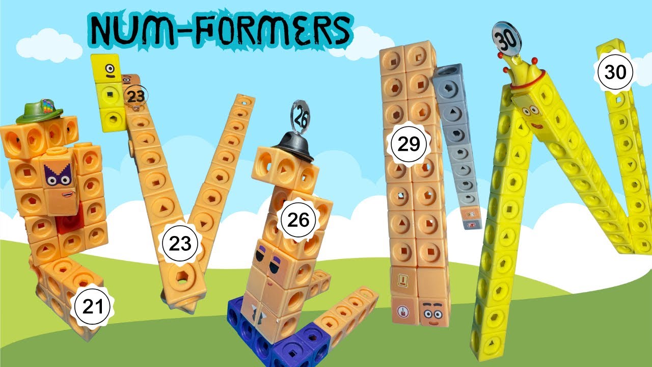 Get Creative math builders | Transform number blocks | Num-formers| Lets make, and move blocks!