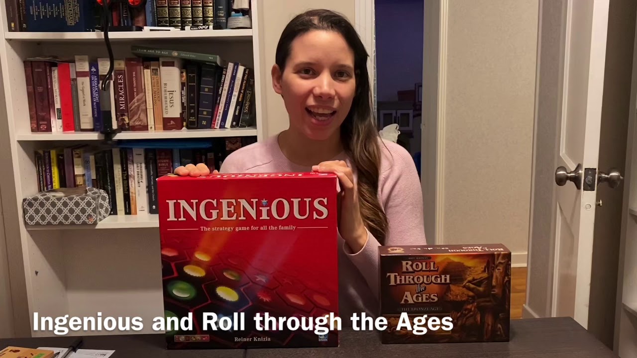 What we played tonight: Ingenious & Roll through the Ages