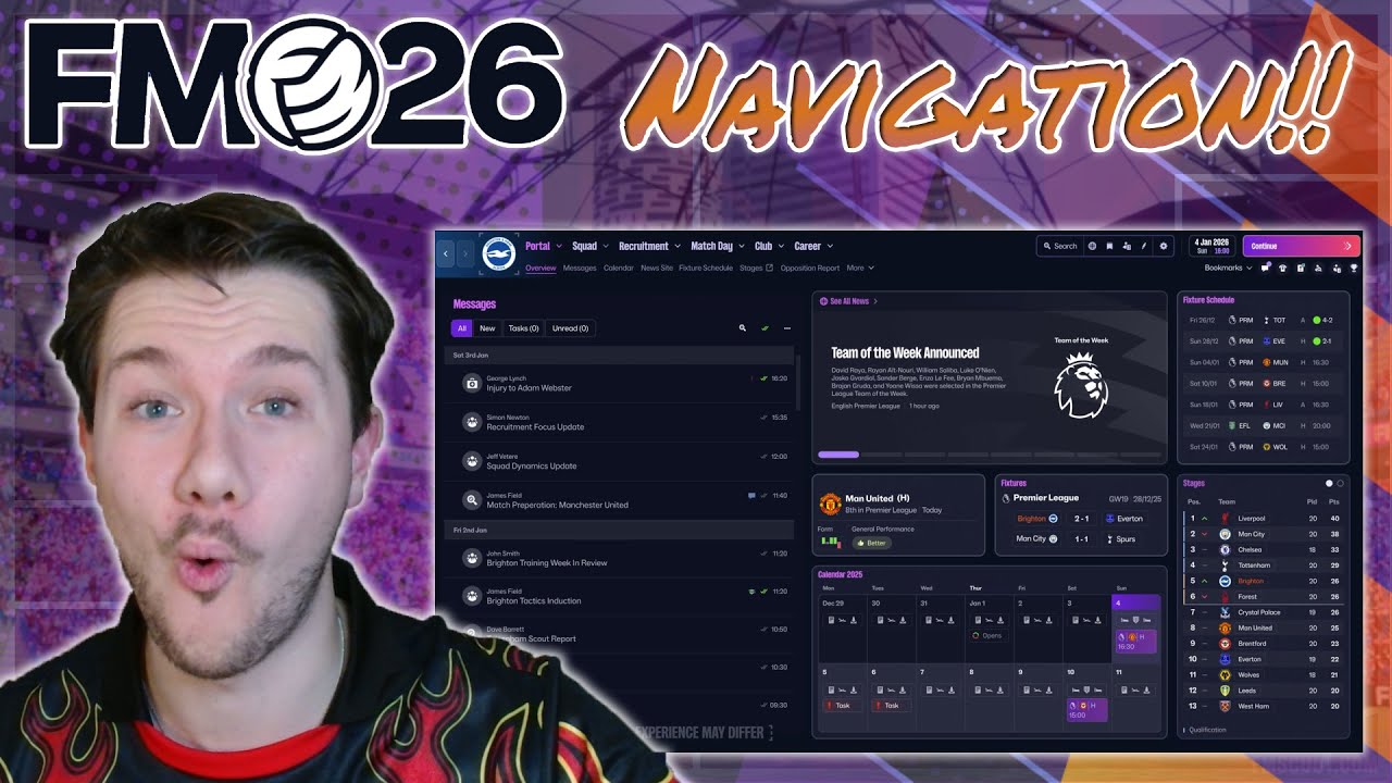 NEW FM26 User Interface is... Interesting! 🤔 | Football Manager 2026