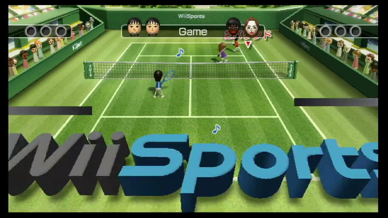 wiiスポーツ　テニス　熟練度2348