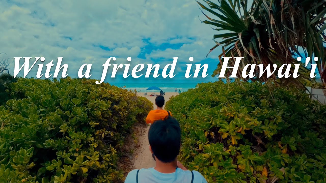 친구랑 하와이 여기저기 돌아다니기(와이키키/차이나타운/카일루아/하와이카이) | With my buddy in Hawai'i