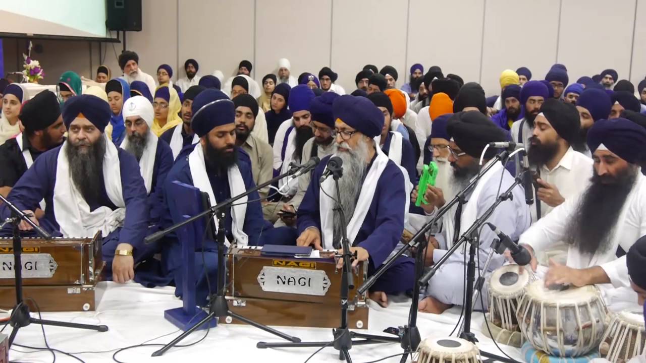 Bhai Manmohan Singh (CALI) - TOjulyAKJ2016 - jhim jhim varasai anmrith dhaaraa